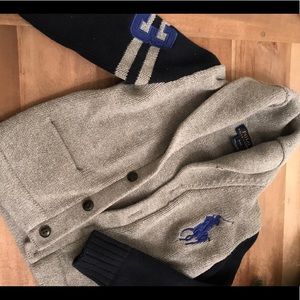 Boys polo sweater